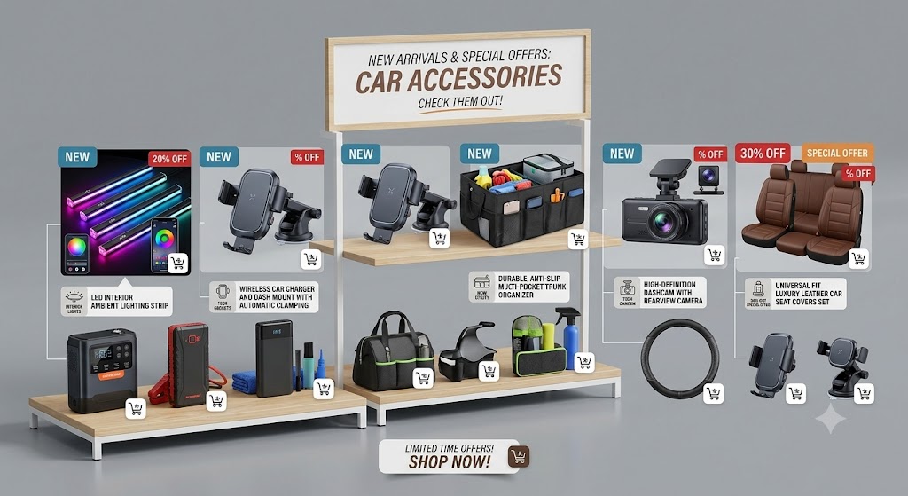 NEW ARRIVALS AND OFFERS