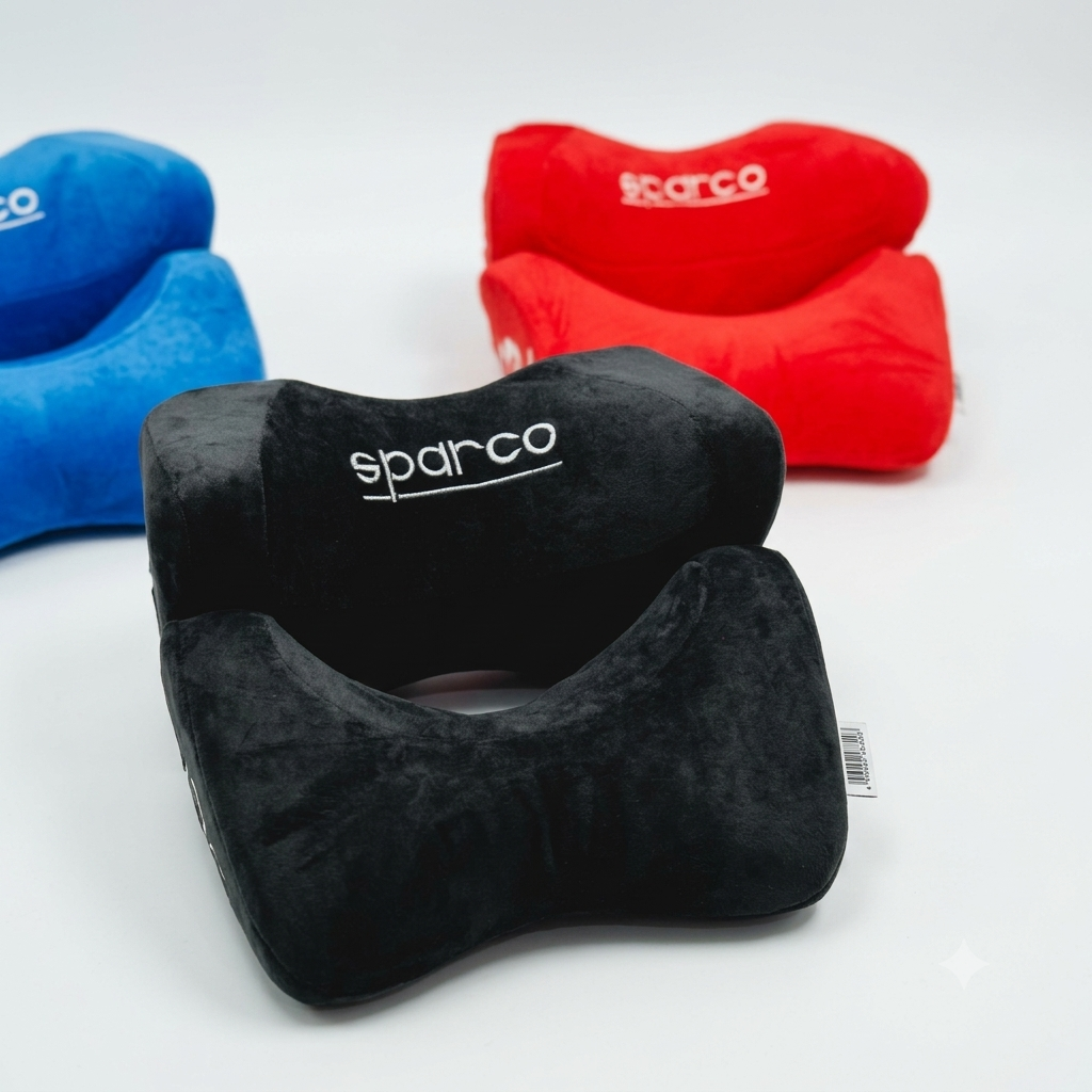 SPARCO MEMORY FOAM NECK REST PILLOWS (Pair) view 2