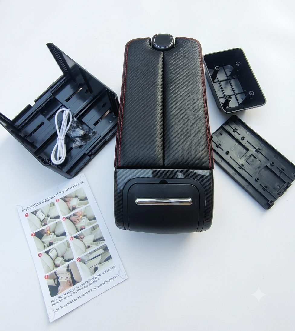 BMW-Style Universal Car Center Armrest 