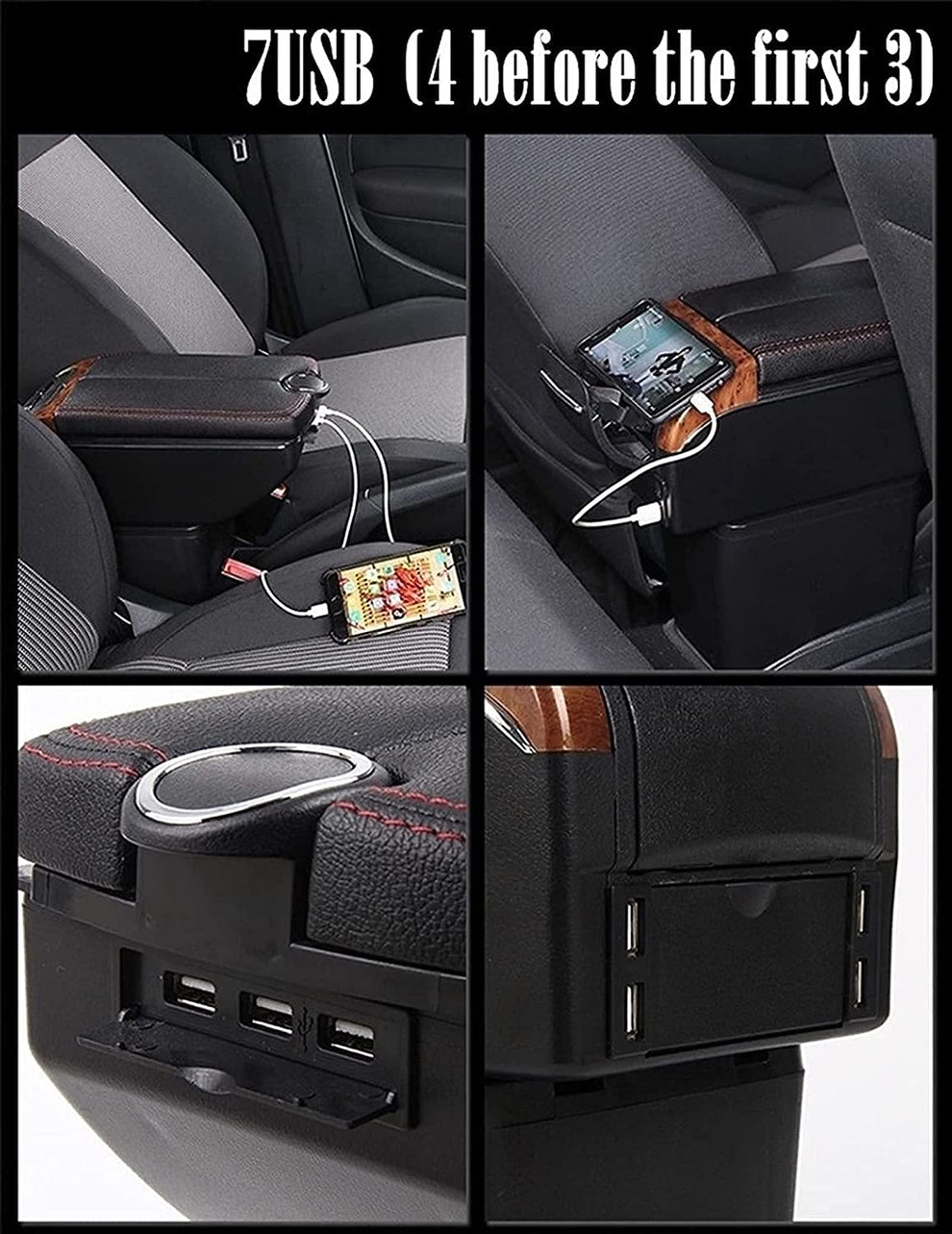 BMW-Style Universal Car Center Armrest  view 4