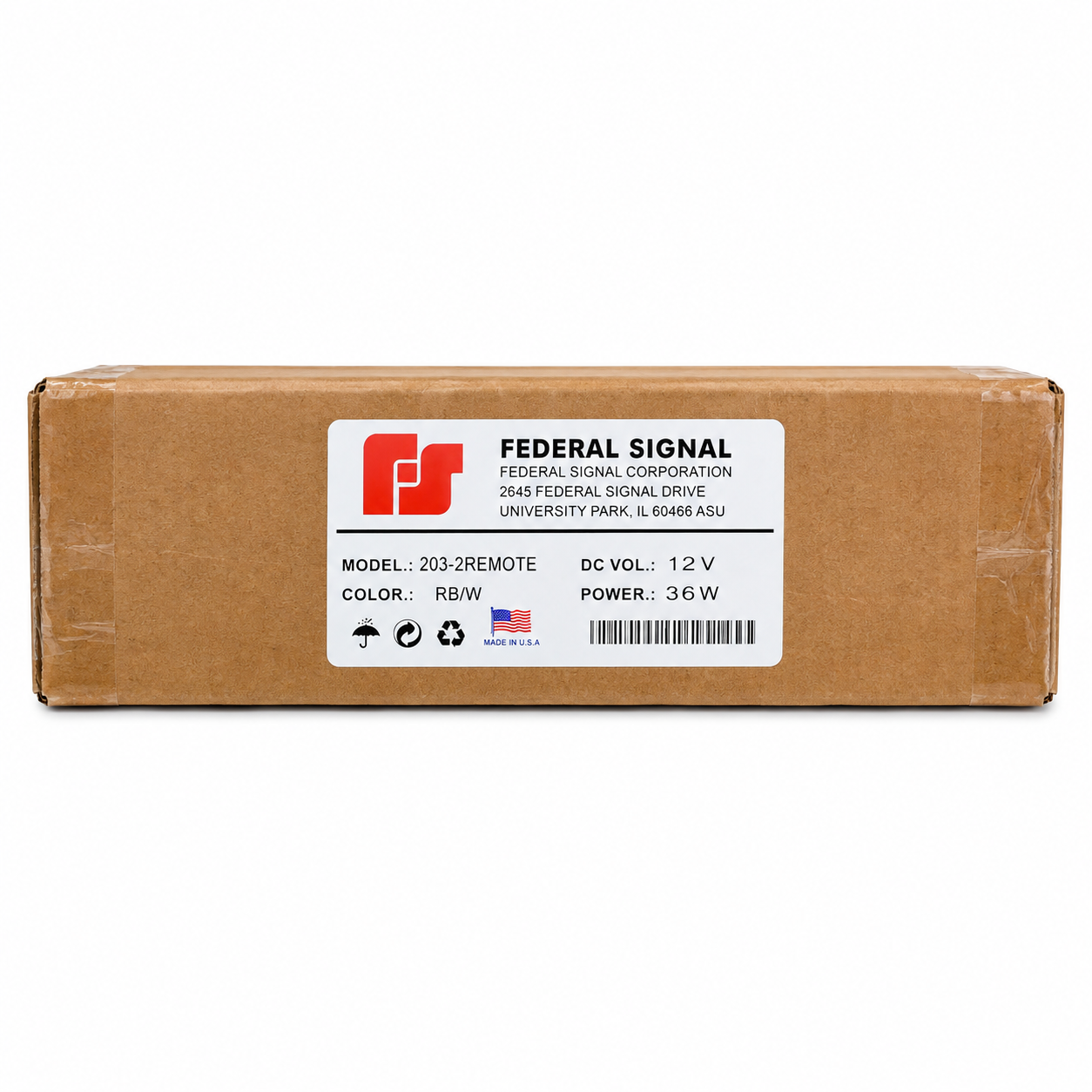  Federal Signal Vama 6-LED Car Blinker/Strobe Light Bar view 2