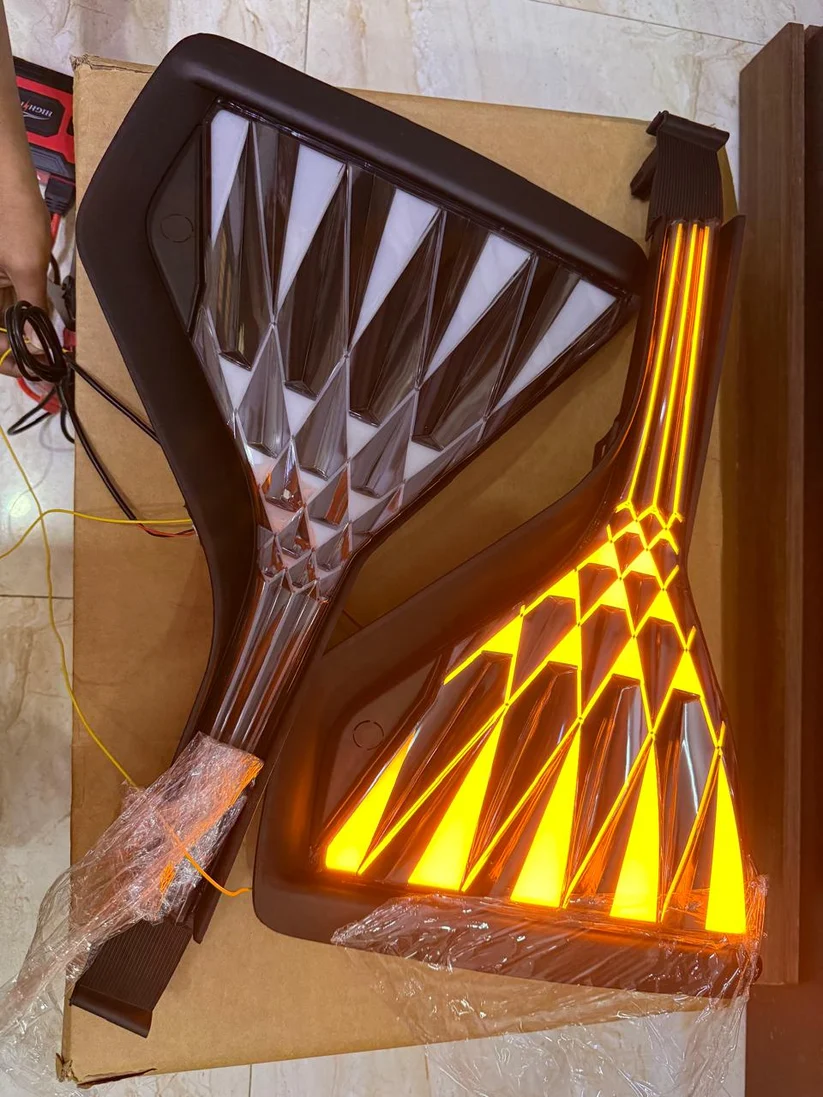 Innova Hycross Drl Light with Matrix Indicators view 2