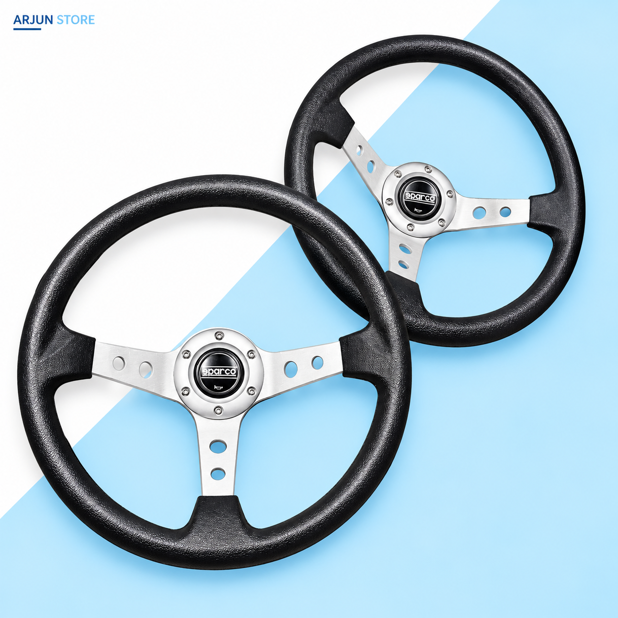 SPARCO 14 Inch Deep Dish Universal Steering Wheel