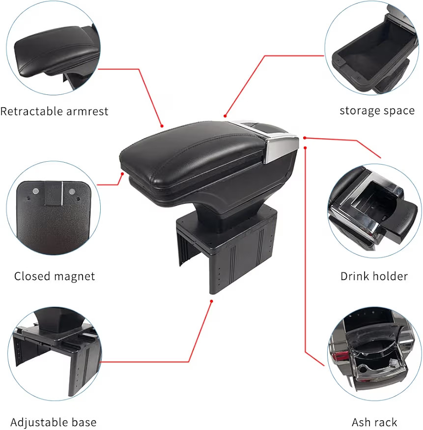  car armrest  view 4